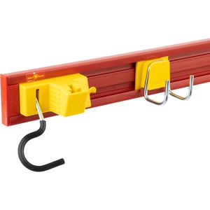 Produktbild für Gerätehalter Wolf-Garten Ordnungsschiene, 4 Halter