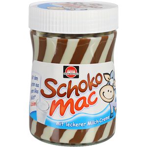 Brotaufstrich Schwartau Schoko Mac