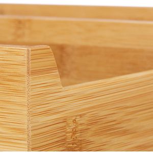 Produktbild für Besteckkasten Relaxdays 10022169 aus Bambus