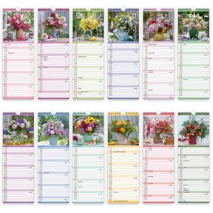 Produktbild für Streifenkalender Trötsch 2027802, Blumen