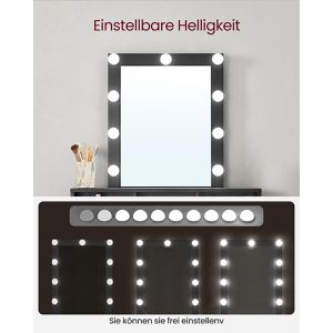 Produktbild für Schminktisch Vasagle RDT114T16, mit Beleuchtung