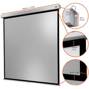 Produktbild für Beamer-Leinwand Celexon Rollo Professional Plus