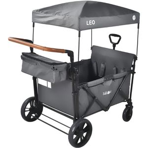 Produktbild für Bollerwagen FableKids Leo X4 Lite, faltbar