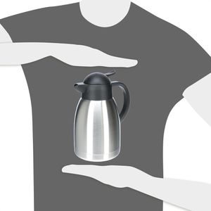 Produktbild für Thermoskanne Axentia Edelstahl