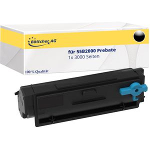 Produktbild für Toner Böttcher-AG für Lexmark 55B2000 Prebate