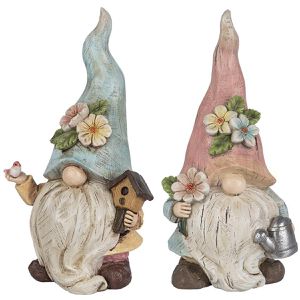 Osterdeko Ideen-mit-Herz 013182, Deko-Wichtel, 2 Stück