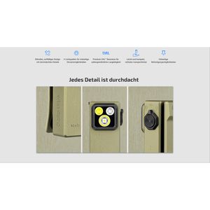 Produktbild für Arbeitsleuchte Olight Oclip Ultra olivgrün, LED