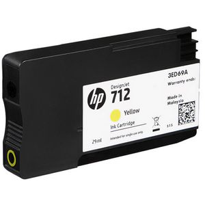 Produktbild für Tinte HP 712, 3ED69A gelb