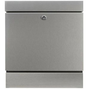 Produktbild für Briefkasten Burg-Wächter Seattle 3848 Ni, silber aus Edelstahl