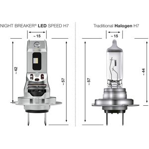 Produktbild für Auto-Lampe OSRAM Night Breaker Speed 450, 6000 Kelvin, H7