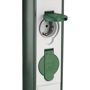 Produktbild für Gartensteckdose REV-Ritter Green, feste Montage
