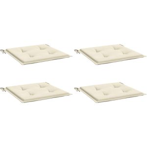 Stuhlkissen vidaXL 314042, creme, für Außen