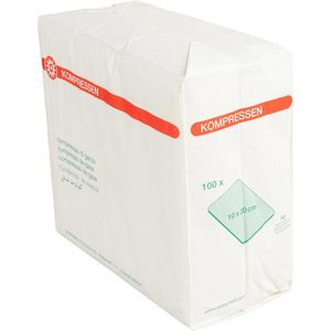 Produktbild für Mullkompressen Nobamed 857120, aus Baumwolle, unsteril