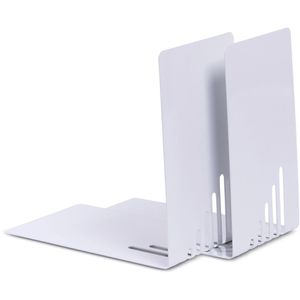 Produktbild für Buchstütze Maul 35010, schmal, grau