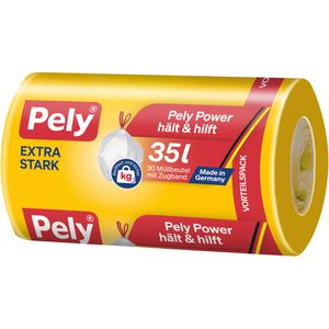 Müllbeutel Pely Extra Stark, 54030255, 35 Liter