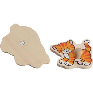 Produktbild für Motorikspielzeug Goki 57873, Bauernhof VII