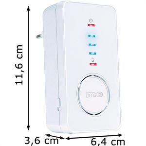 Produktbild für Türgong modern-electronics BELL 220.3RX LED-Blinken, 100m Funk