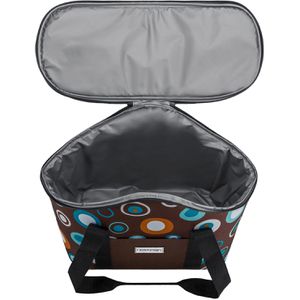 Produktbild für Kühltasche anndora TW-18147-169, braun, faltbar