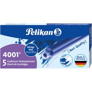 Füllerpatronen Pelikan 4001 GTP5, königsblau