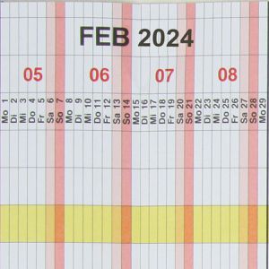 Produktbild für Urlaubsplaner Brunnen 1070135006, Planorama, 2026