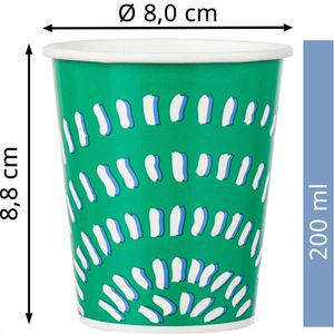 Produktbild für Trinkbecher Papstar 14770, grün