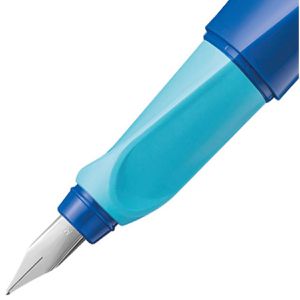 Produktbild für Füller Pelikan Twist Deep Blue P457, Feder F