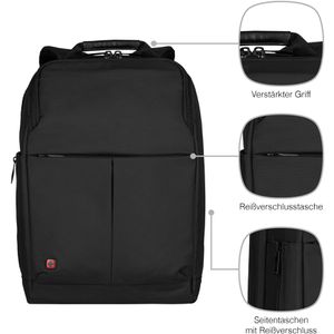 Produktbild für Laptop-Rucksack Wenger Reload, 601070, schwarz