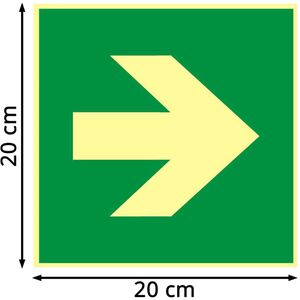 Produktbild für Hinweisschild Abtec ISO 7010 E005, Aluminium
