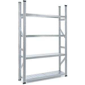 Schwerlastregal GEWE 312G4R, 4 Metallböden