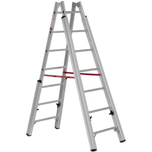 Produktbild für Stehleiter Euroline Nr. 30576, 3057607, beidseitig begehbar