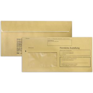 Briefumschläge RNK 2044/100 recyclinggelb DIN lang