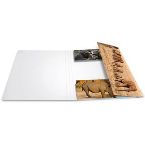 Produktbild für Zeichenmappe Herma 19214, Afrika Tiere, A4