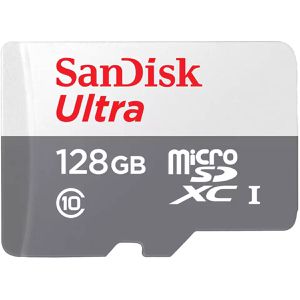 Produktbild für Micro-SD-Karte SanDisk Ultra, 128GB