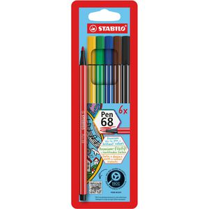 Filzstifte Stabilo Pen 68, 6806/PL