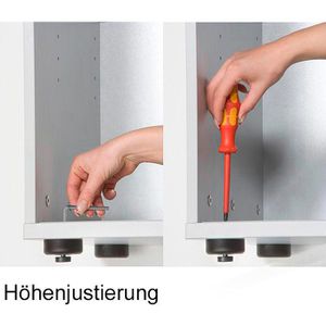 Produktbild für Aktenschrank Hammerbacher Basic 4100, aus Holz