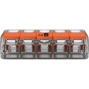 Produktbild für Verbindungsklemme Wago Compact, 221-415/995-008, 5 Leiter