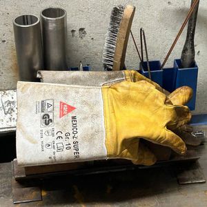 Produktbild für Schweißerhandschuhe Hase Mexico-Z Super, 10 Paar