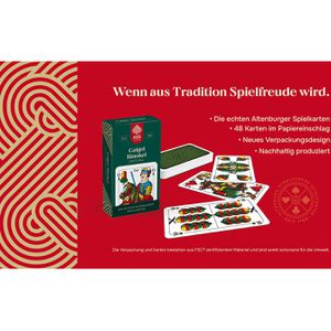 Produktbild für Kartenspiel ASS Altenburger 50471, Gaigel Binokel