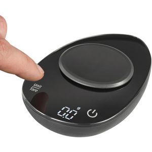 Produktbild für Küchenwaage Caso FinoCompact, Schüssel &amp; Tara-Funktion, 0,1 g