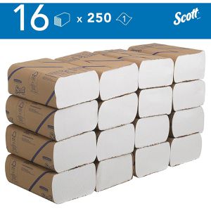 Produktbild für Papierhandtücher Scott 3749, 1-lagig