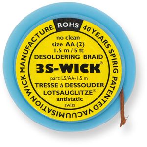 Entlötlitze Ersa NoClean Spirig 3S WICK1.5-1.5