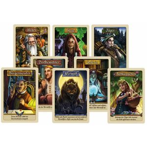 Produktbild für Kartenspiel Pegasus-Spiele 18275G, Werwölfe