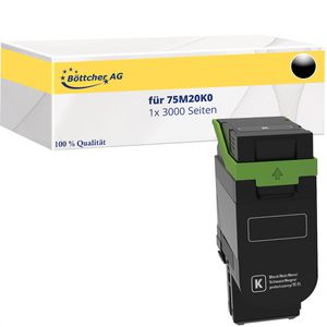Toner Böttcher-AG für Lexmark 75M20K0 Prebate