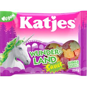 Fruchtgummis Katjes Wunderland Sauer