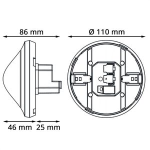 Produktbild für Präsenzmelder Theben theRonda P360 DALI-2 S UP WH