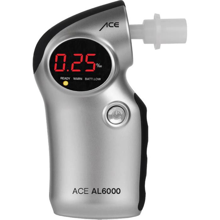 ACE Alkoholtester AL6000, 107003, digital, Alkoholmessgerät, mit  LCD-Display – Böttcher AG