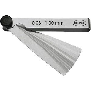 Produktbild für Fühlerlehre STEINLE 41010080, aus Federstahl, konisch