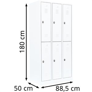 Produktbild für Spind Lüllmann 520237, weiß