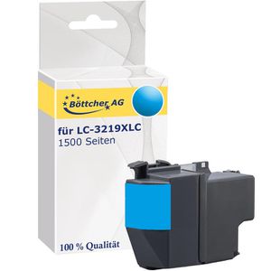 Tinte Böttcher-AG für Brother LC-3219XLC