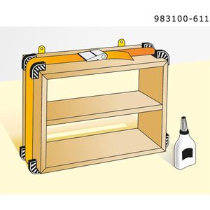 Produktbild für Rahmenspanner kwb 983100, Bandlänge 5m
